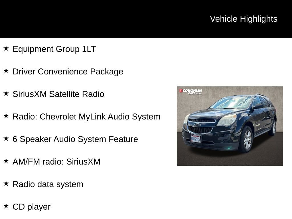 Used 2015 Chevrolet Equinox LT w/ Driver Convenience Package image 2