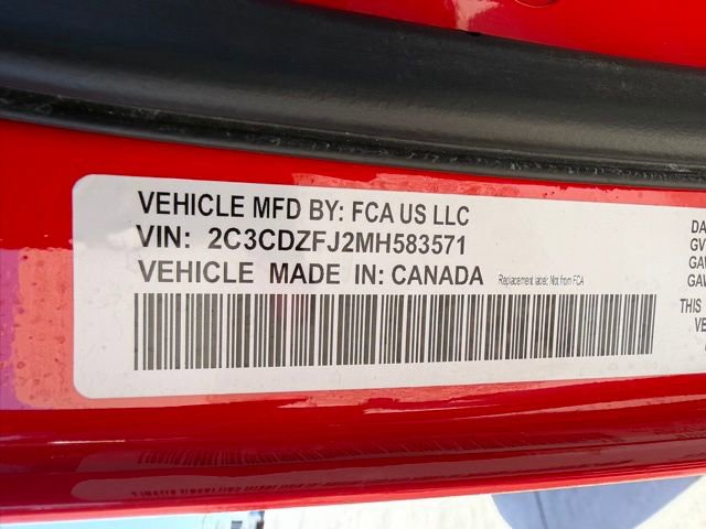 Used 2021 Dodge Challenger R/T Scat Pack w/ T/A Package RWD image 33