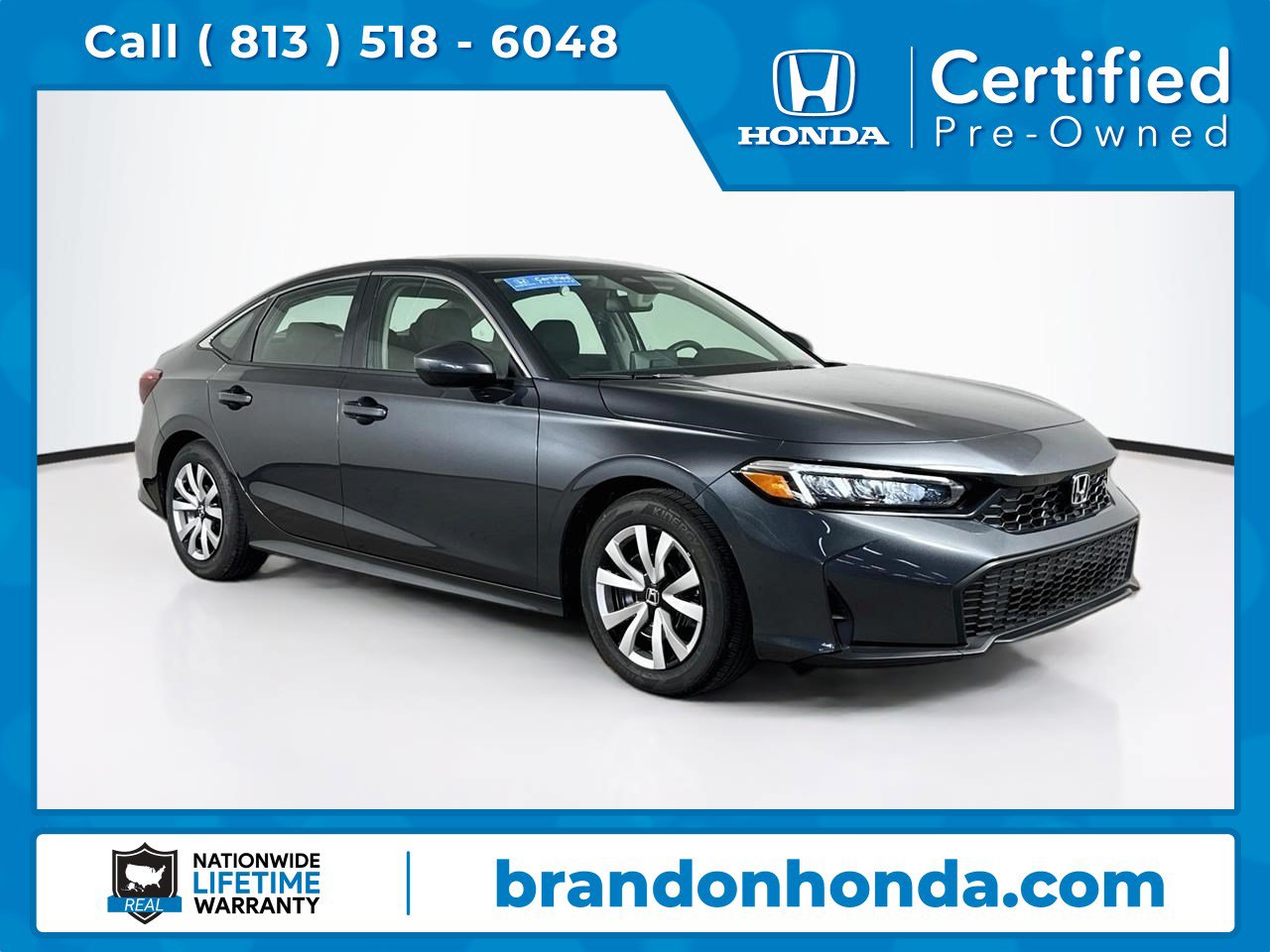 Certified 2026 Honda Civic LX