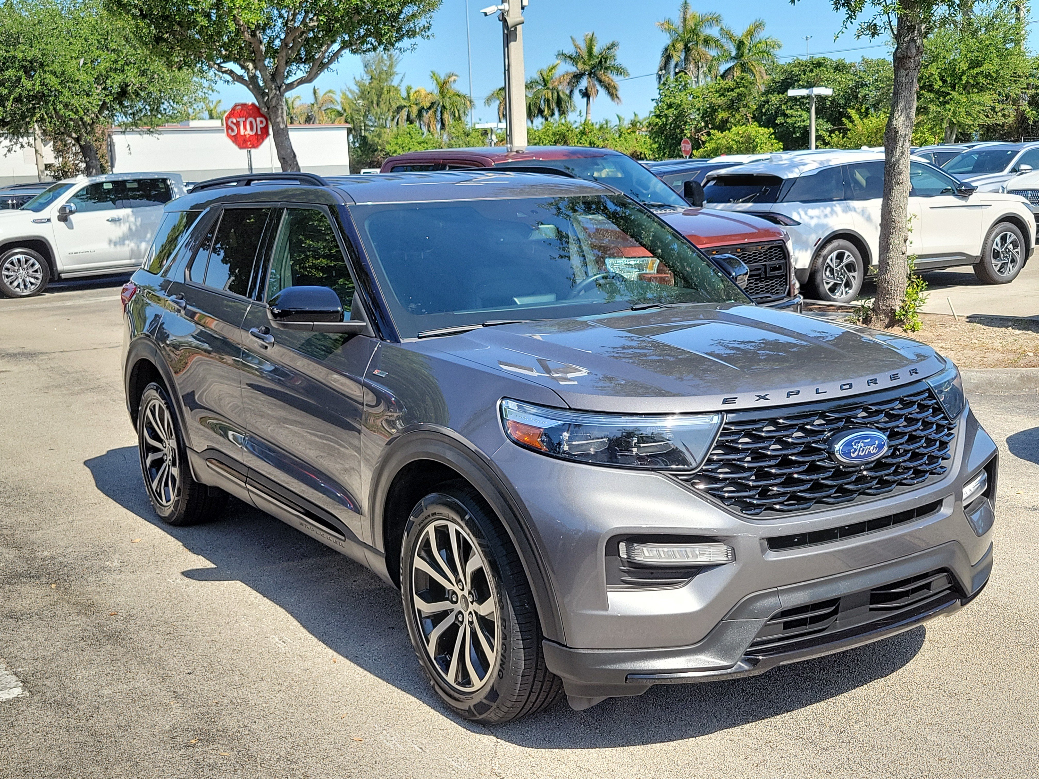 Used 2023 Ford Explorer ST-Line w/ Class IV Trailer Tow Package RWD image 28