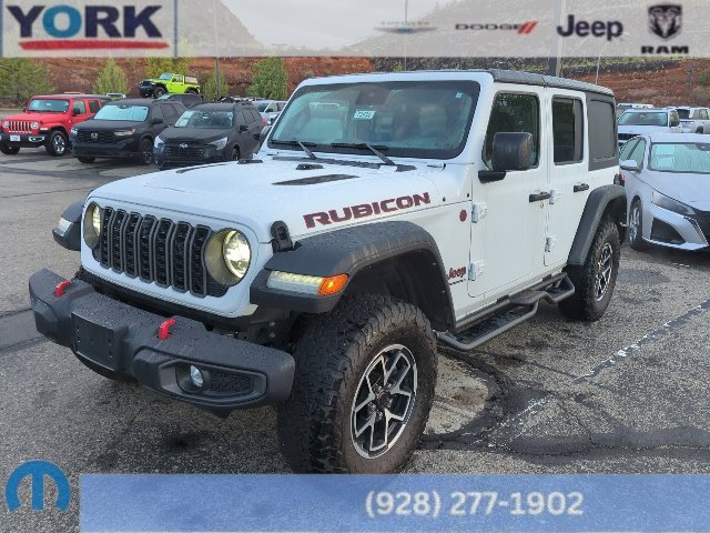 Used 2024 Jeep Wrangler Unlimited Rubicon w/ Technology Group AWD/4WD image 1