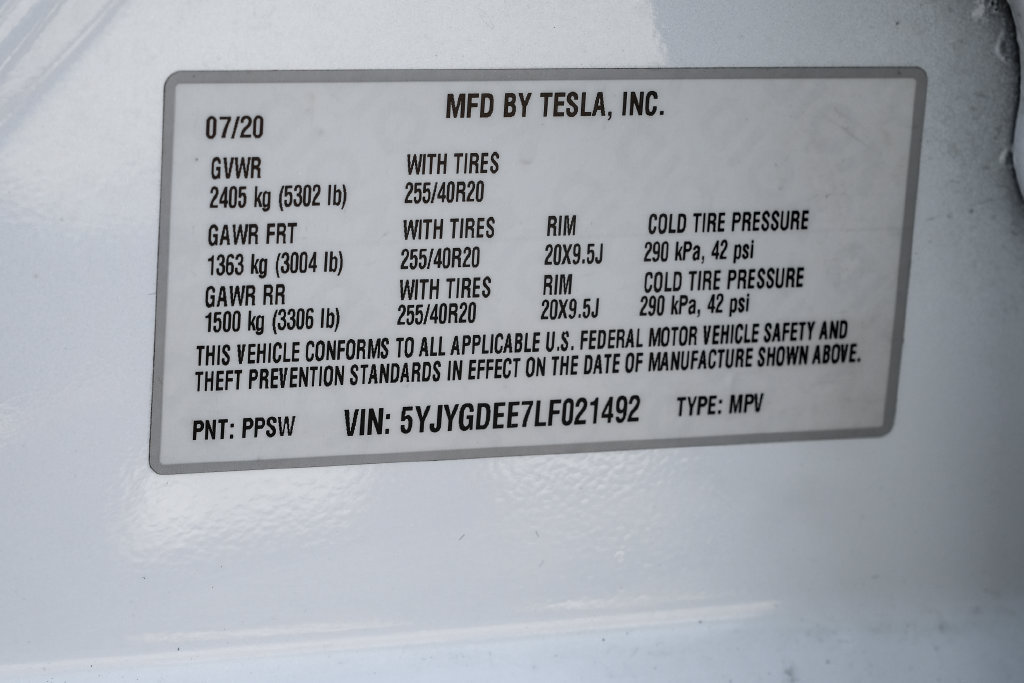 Used 2020 Tesla Model Y Long Range AWD/4WD image 53