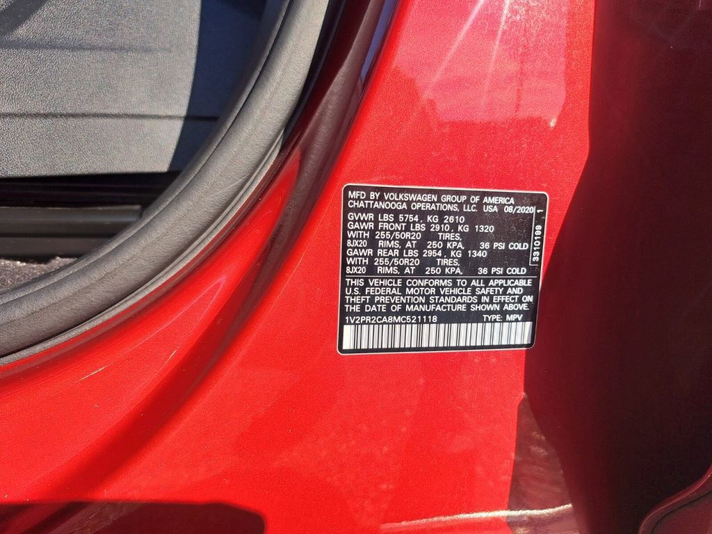 Used 2021 Volkswagen Atlas SE image 26