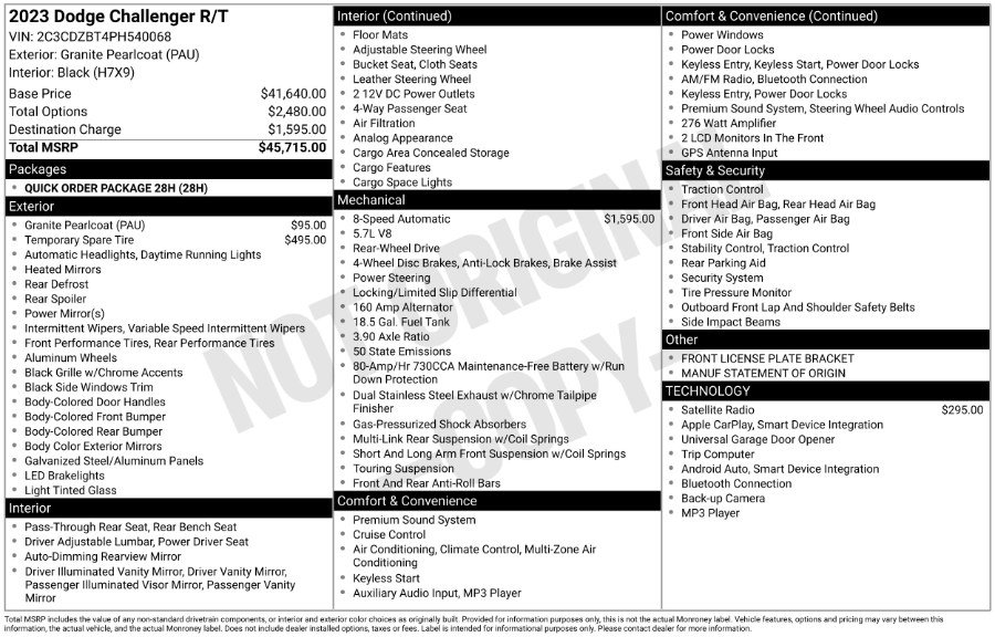 Used 2023 Dodge Challenger R/T image 2