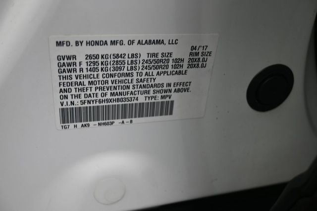 Used 2017 Honda Pilot Touring image 17