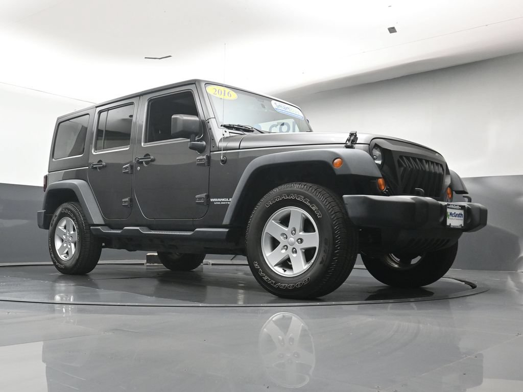 Used 2016 Jeep Wrangler Unlimited Sport w/ Quick Order Package 24S AWD/4WD image 25