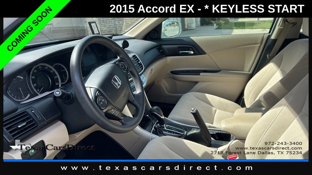 Used 2015 Honda Accord EX image 6
