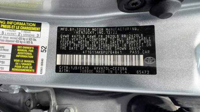 Used 2023 Toyota Camry SE FWD image 35