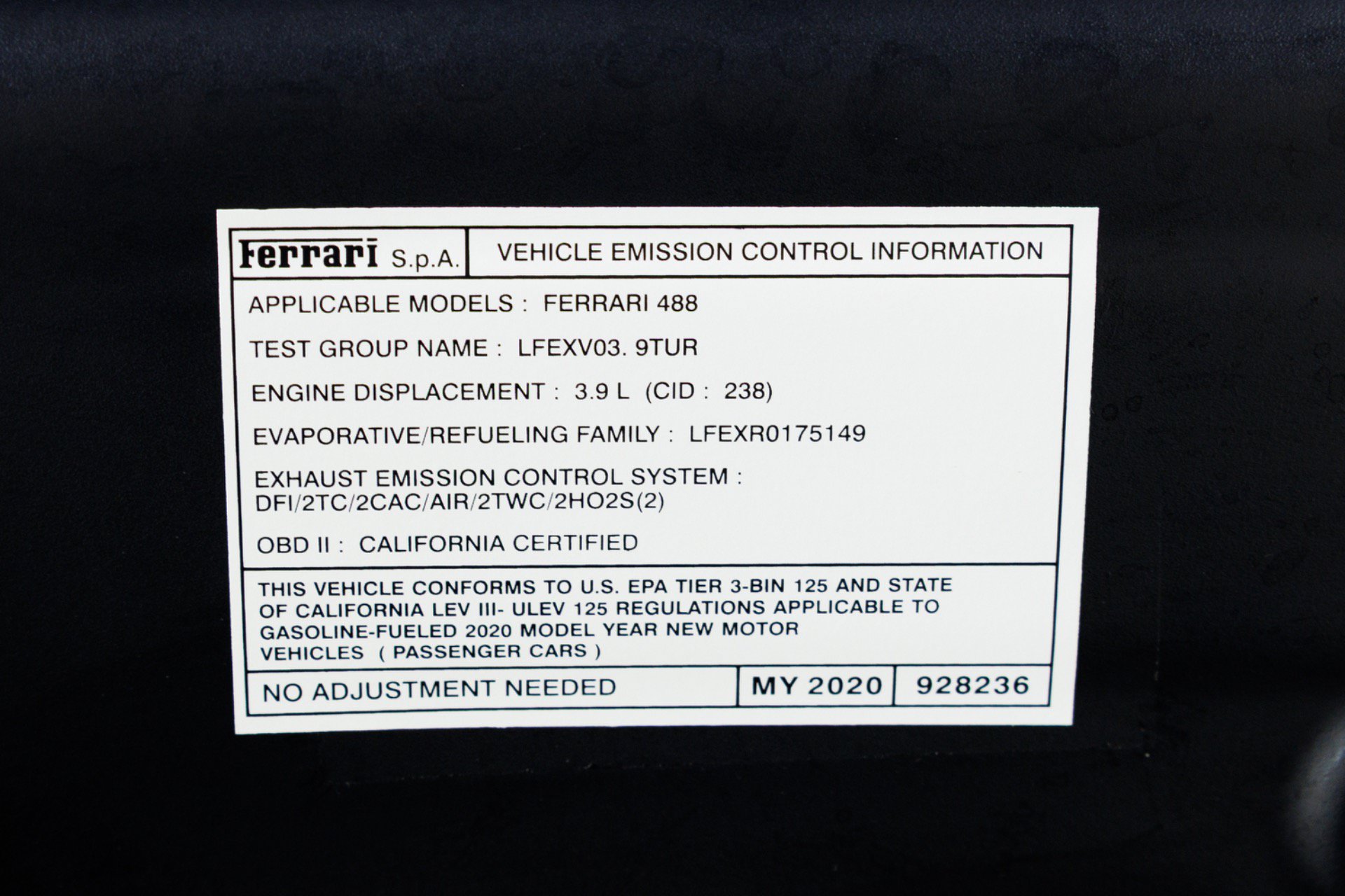 Used 2020 Ferrari 488 Pista Coupe RWD image 91