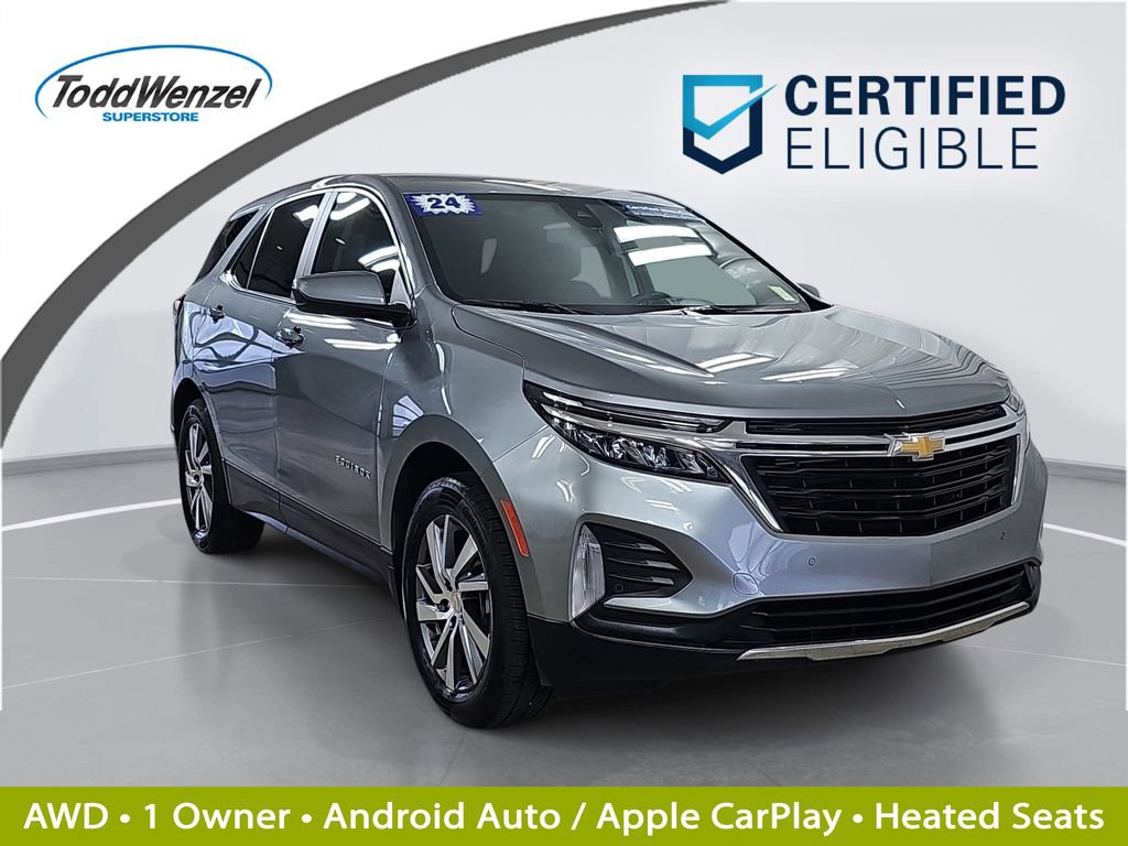 Certified 2024 Chevrolet Equinox LT w/ LPO, Floor Liner Package