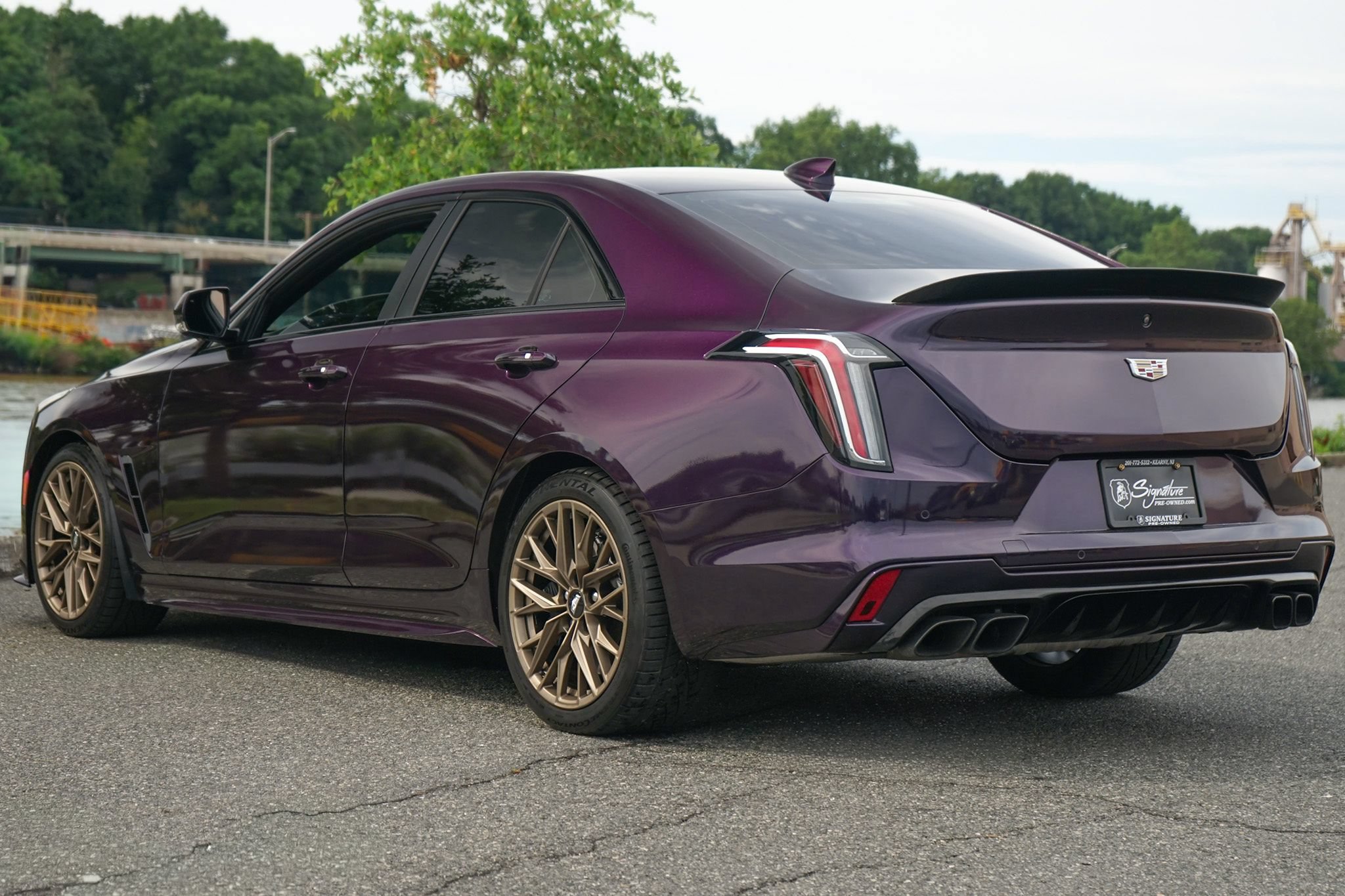 Used 2025 Cadillac CT4 V Blackwing RWD image 3