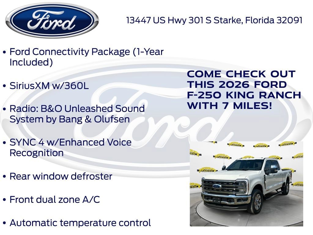 New 2026 Ford F250 King Ranch image 25