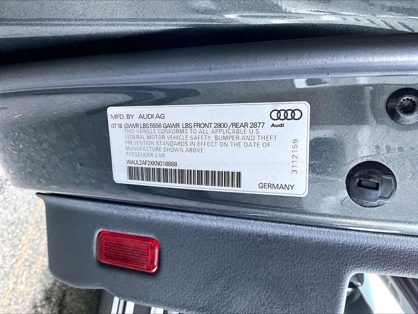 Used 2019 Audi A6 3.0T Premium Plus w/ Premium Plus Package image 36