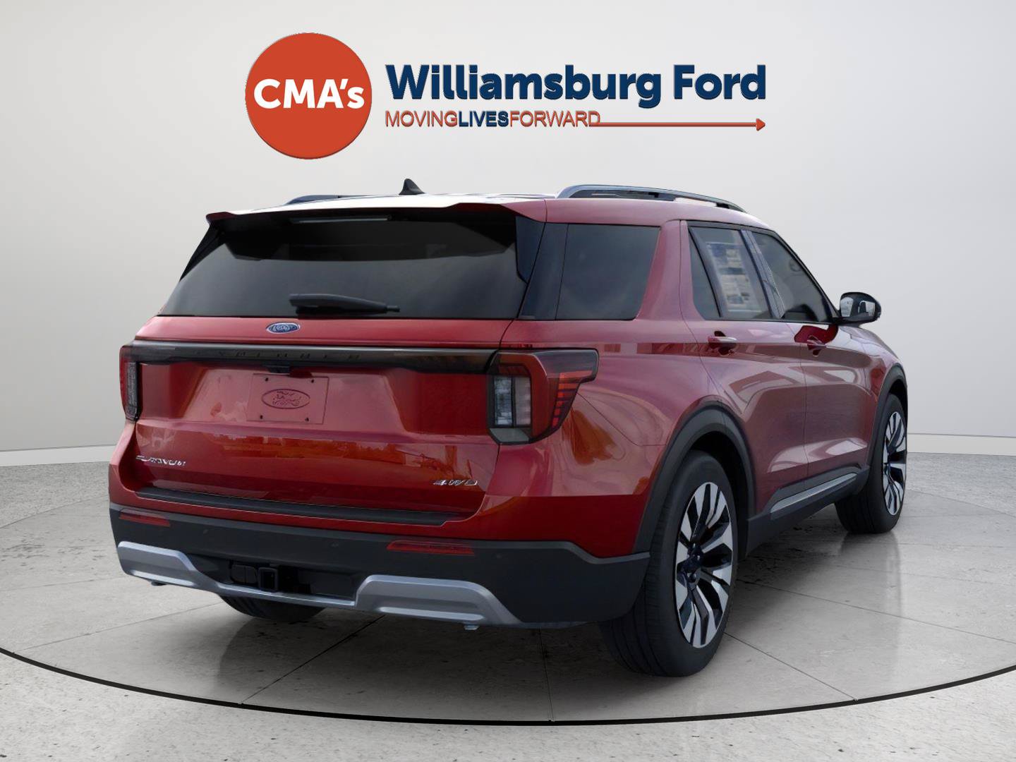 New 2026 Ford Explorer Platinum w/ LUX Leather Package AWD/4WD image 8