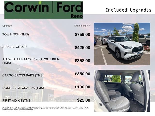Used 2023 Toyota Highlander Platinum AWD/4WD image 3