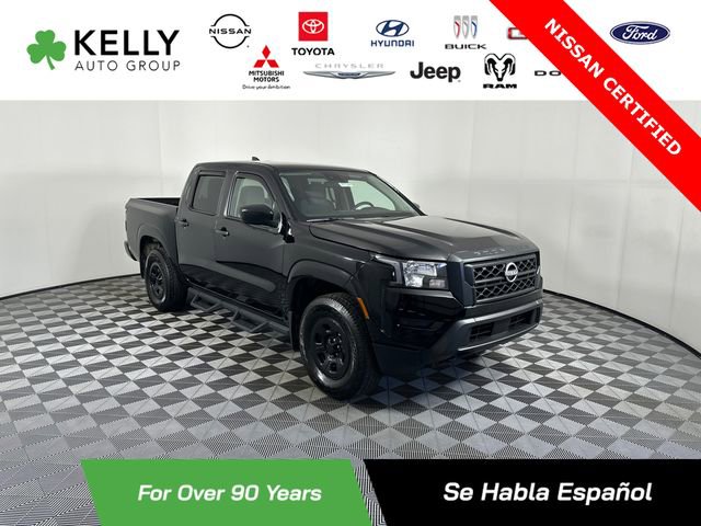 Certified 2022 Nissan Frontier S w/ Technology Package AWD/4WD image 1