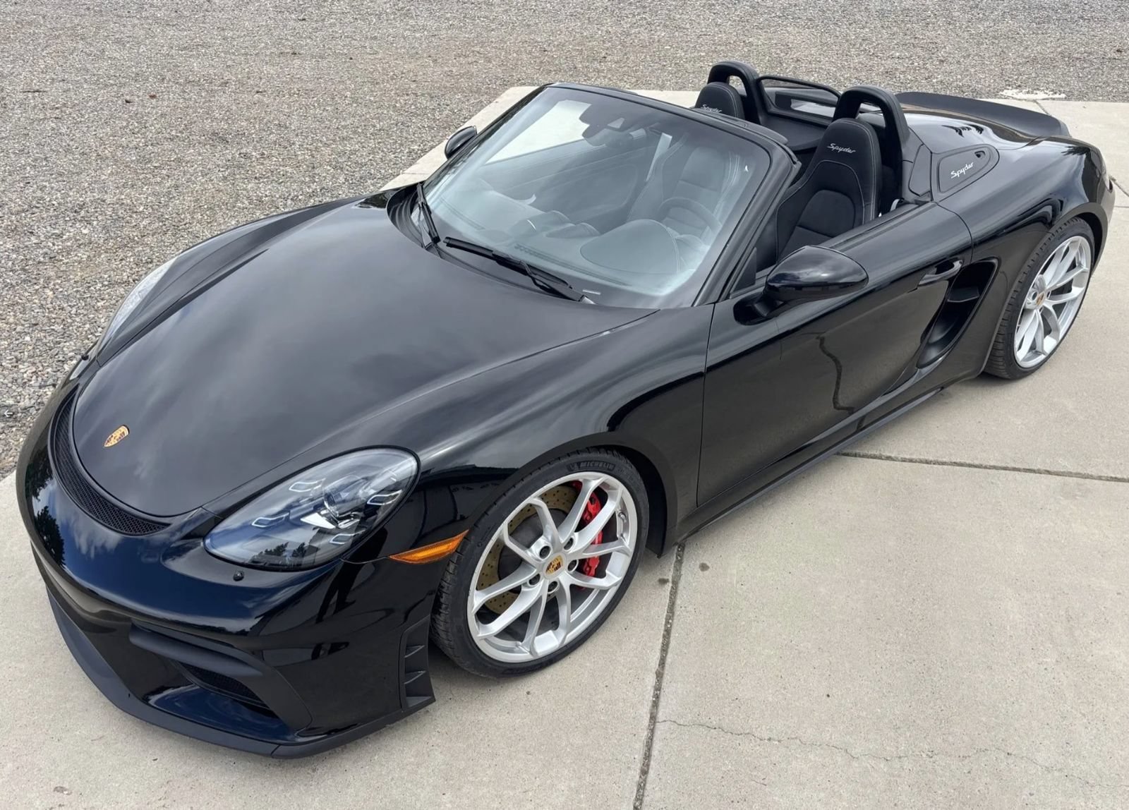 Used 2021 Porsche 718 Boxster Spyder RWD image 1