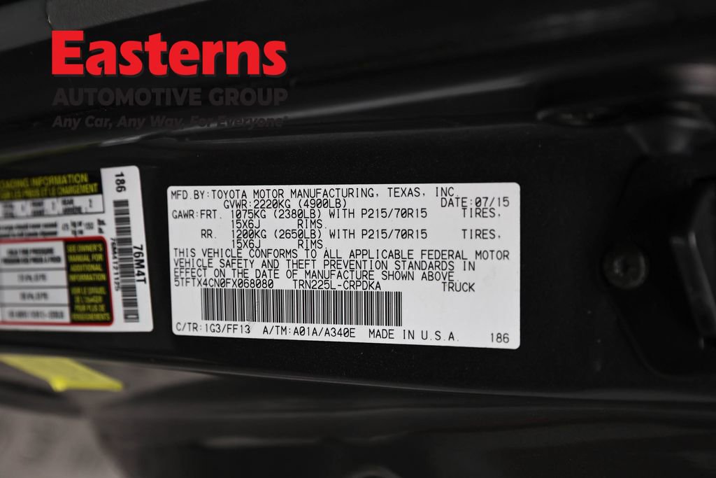 Used 2015 Toyota Tacoma 2WD Access Cab image 33