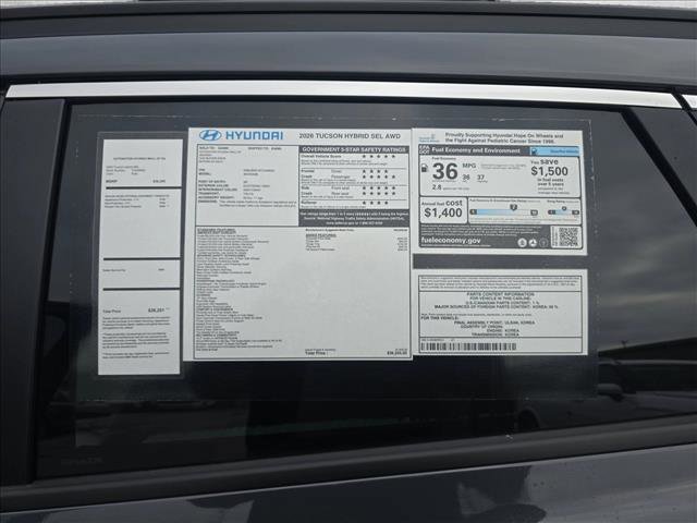 New 2026 Hyundai Tucson SEL image 19