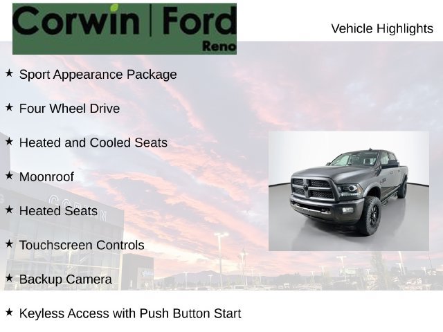 Used 2016 RAM 2500 Laramie w/ Sport Appearance Group AWD/4WD image 7