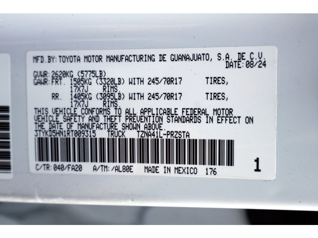 Used 2024 Toyota Tacoma SR RWD image 32