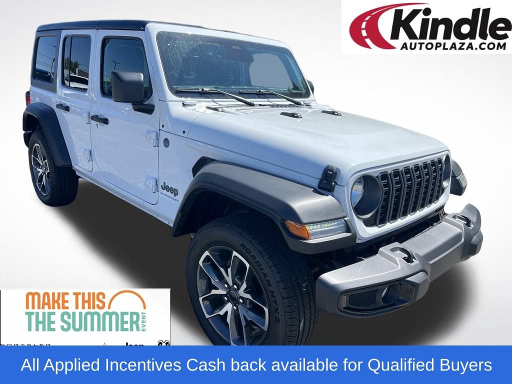 New 2025 Jeep Wrangler Unlimited Sport S 4xe w/ Convenience Group