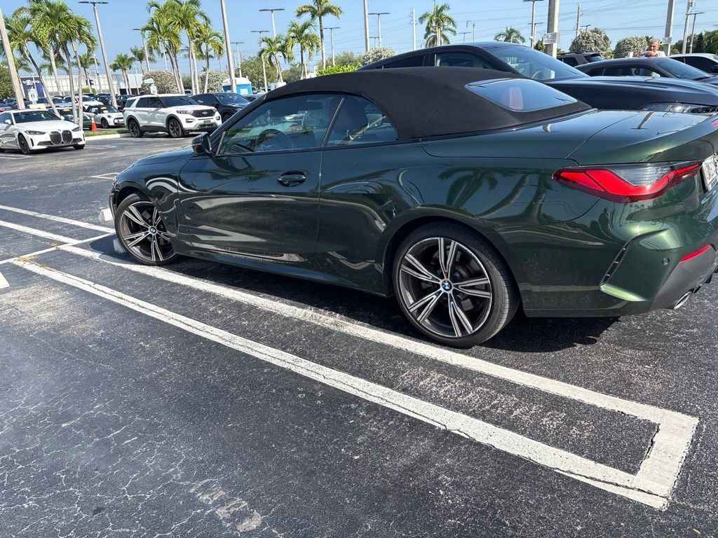 Used 2024 BMW 430i Convertible w/ M Sport Package RWD image 8