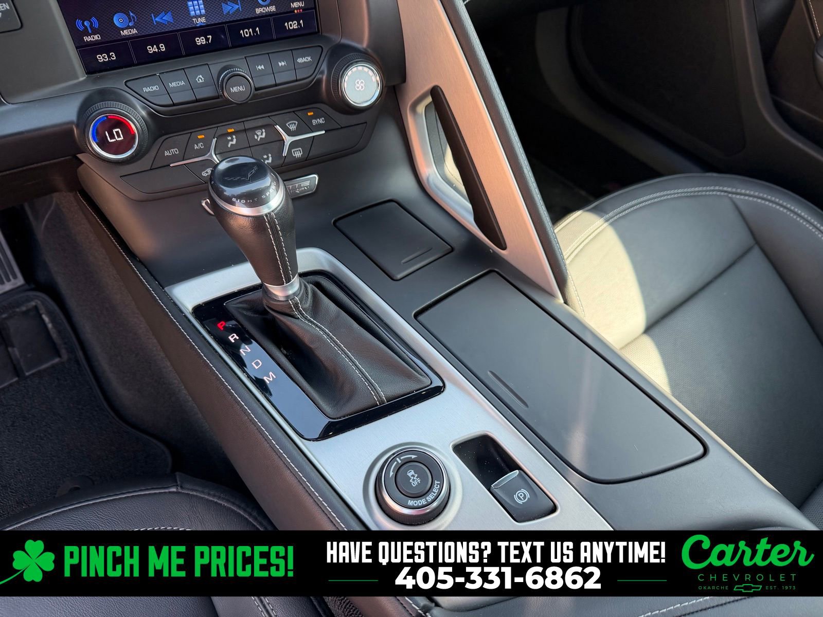 Used 2016 Chevrolet Corvette Stingray Coupe w/ Carbon Flash Badge Package image 21