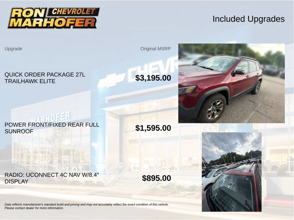 Used 2019 Jeep Cherokee Trailhawk AWD/4WD image 5