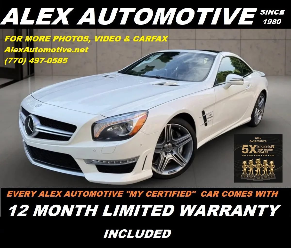 Used 2013 Mercedes-Benz SL 63 AMG image 1