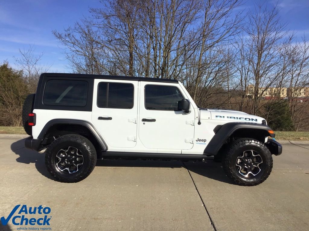 Used 2022 Jeep Wrangler Unlimited Rubicon 4xe w/ Cold Weather Group image 2