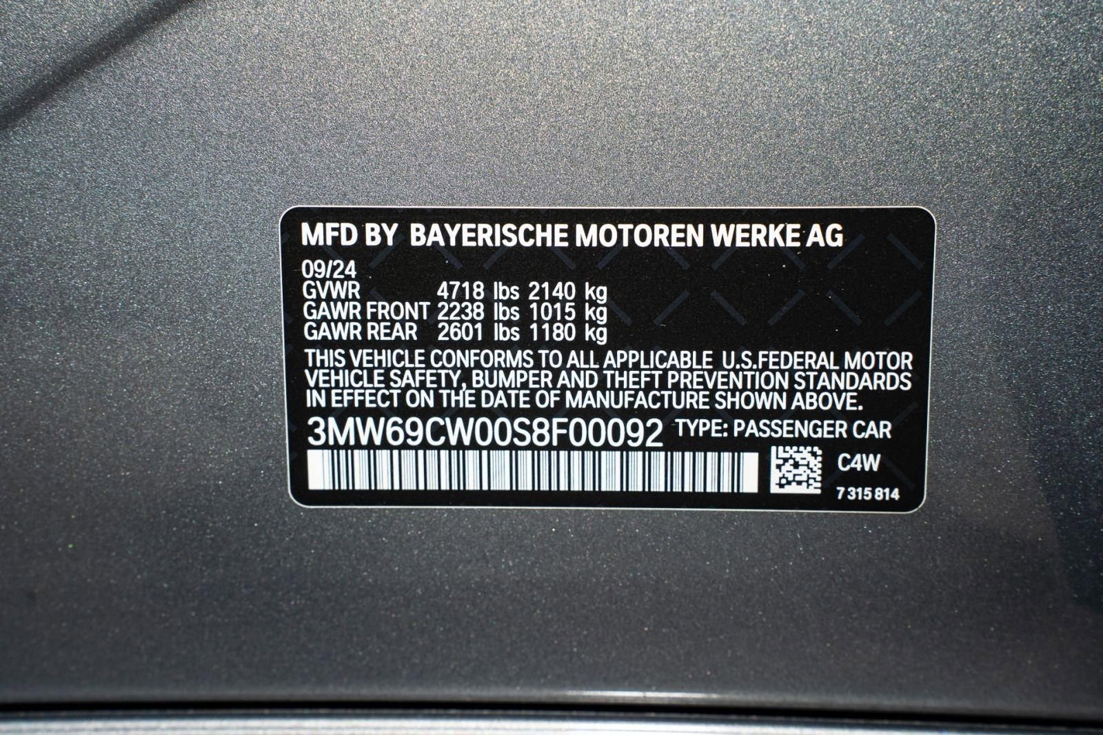 Used 2025 BMW 330i Sedan w/ Convenience Package RWD image 39