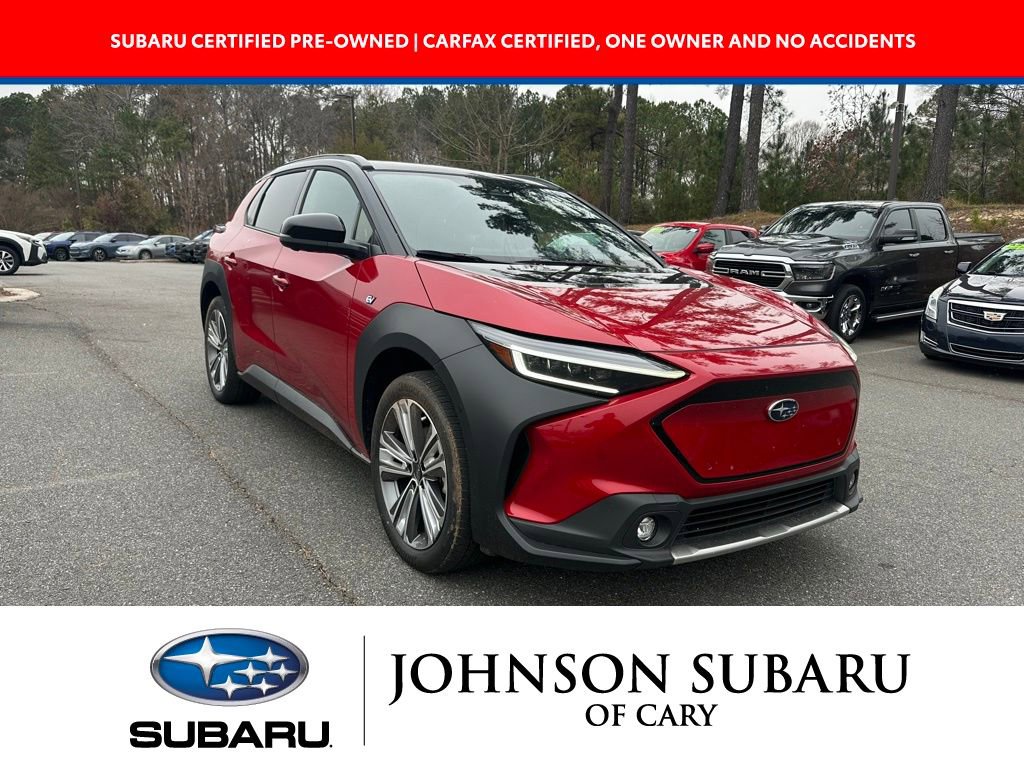 Certified 2024 Subaru Solterra Touring w/ Touring Package