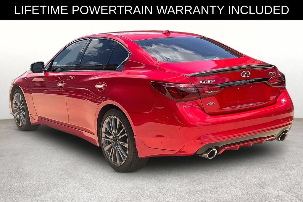 Certified 2024 INFINITI Q50 Red Sport 400 w/ Carbon Fiber Package AWD/4WD image 11