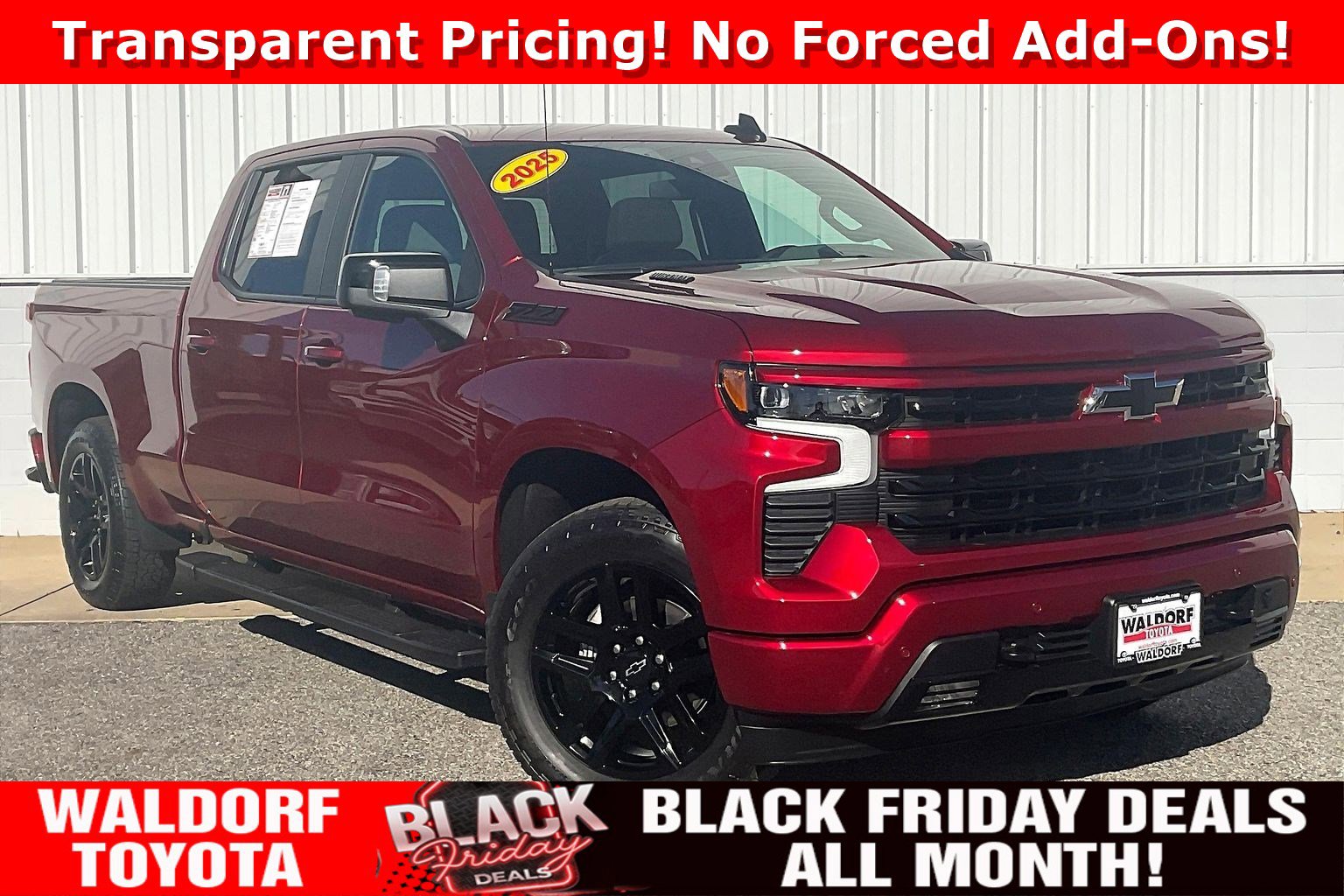 Used 2025 Chevrolet Silverado 1500 RST w/ RST All Star Premium Package