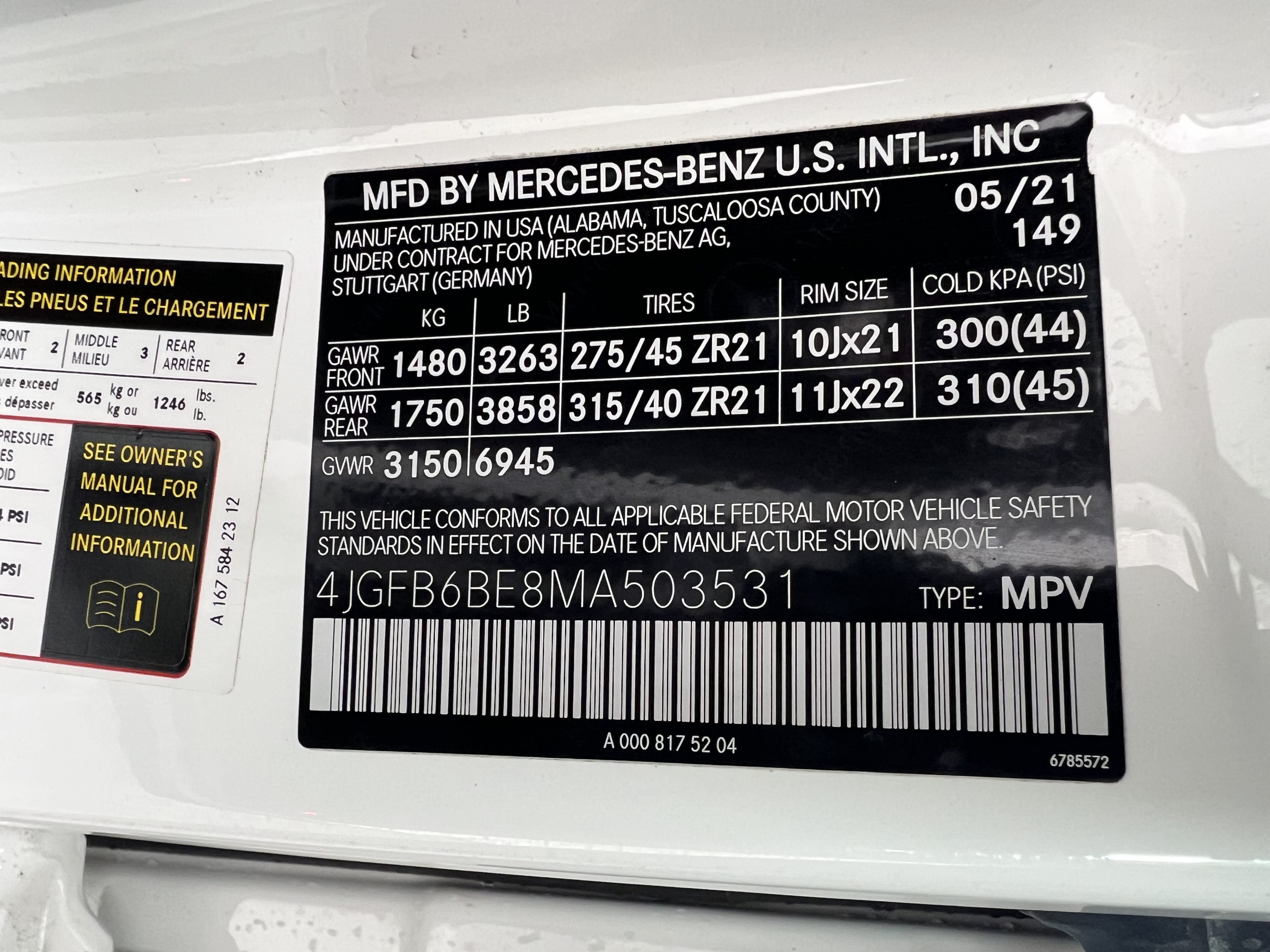 Certified 2021 Mercedes-Benz GLE 53 AMG 4MATIC image 34