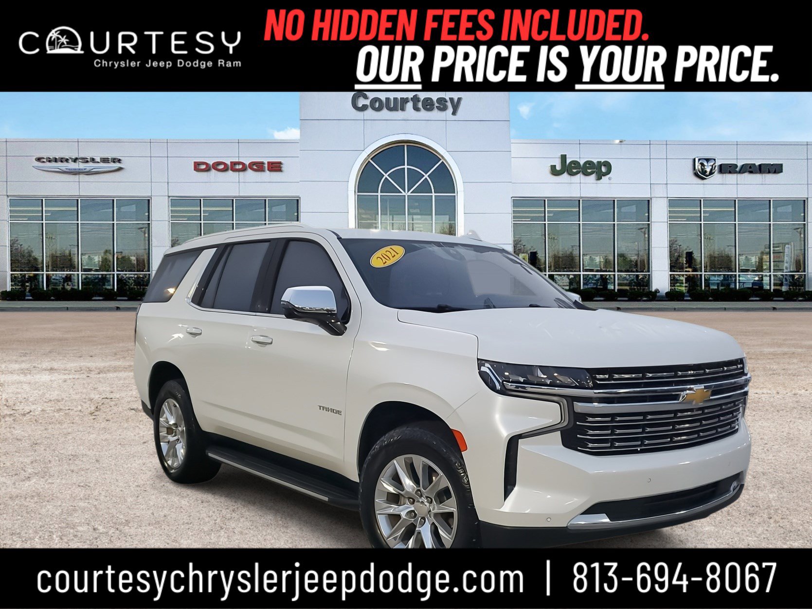 Used 2021 Chevrolet Tahoe Premier w/ Premium Package