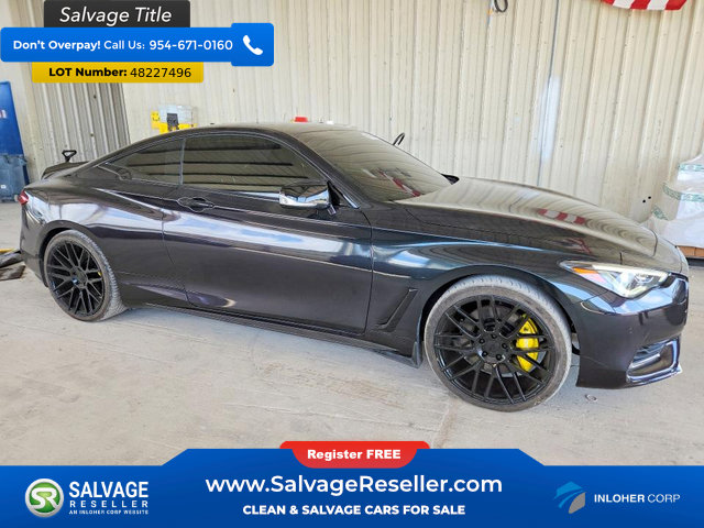 Used 2017 INFINITI Q60 Coupe w/ Premium Plus Package 3.0T image 5