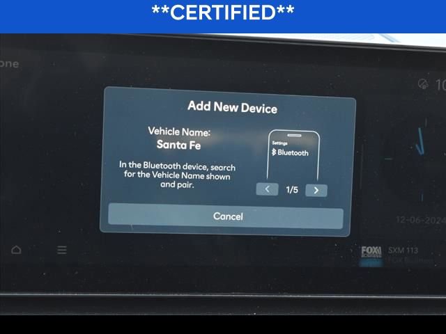 Certified 2025 Hyundai Santa Fe SEL FWD image 7