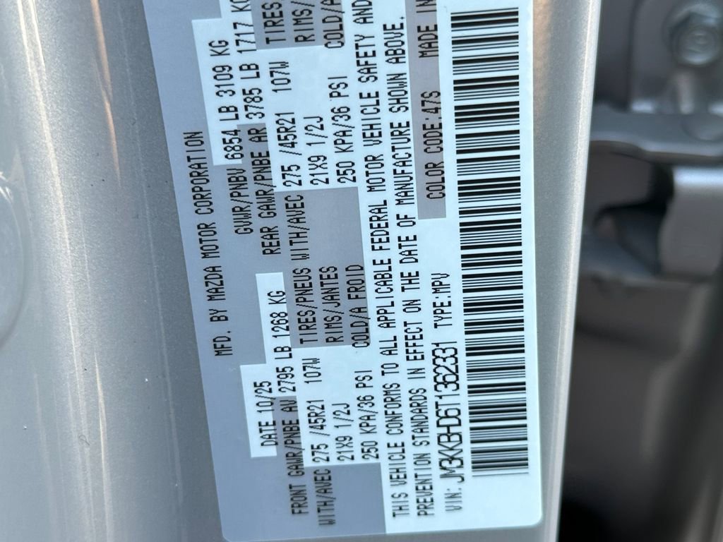 New 2026 MAZDA CX-90 3.3 Turbo w/ Preferred Package image 27