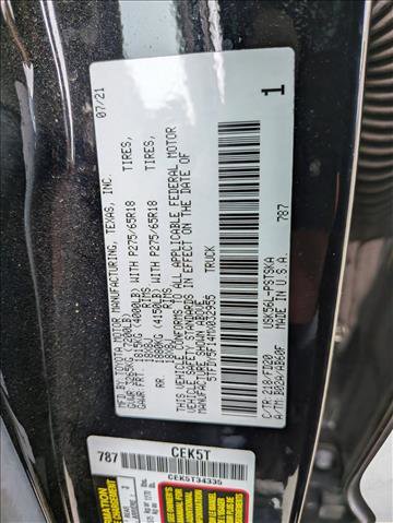Used 2021 Toyota Tundra SR5 w/ Trail Edition AWD/4WD image 15
