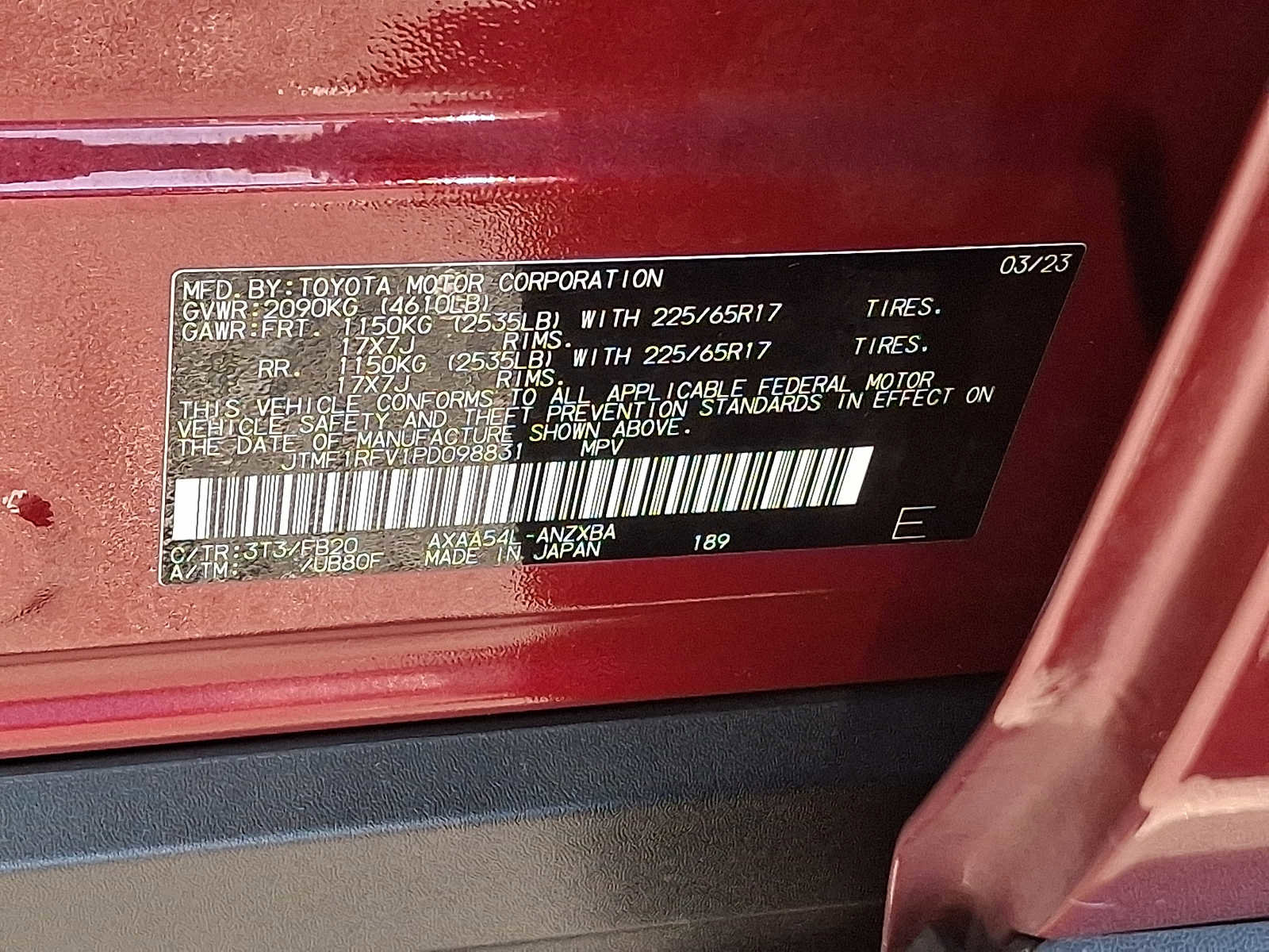 Used 2023 Toyota RAV4 LE image 25