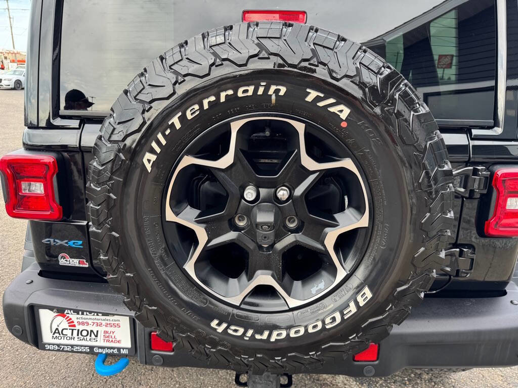 Used 2021 Jeep Wrangler Unlimited Rubicon 4xe w/ Steel Bumper Group image 53