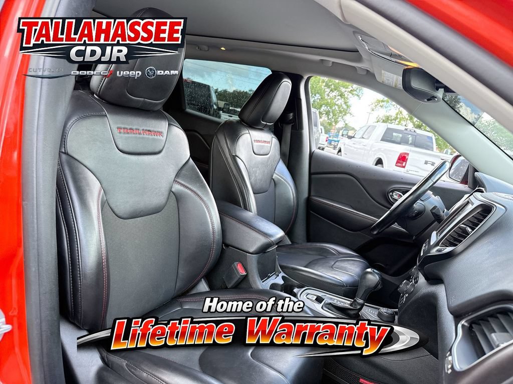 Used 2021 Jeep Cherokee Trailhawk w/ Sun, Sound & Nav Group AWD/4WD image 28