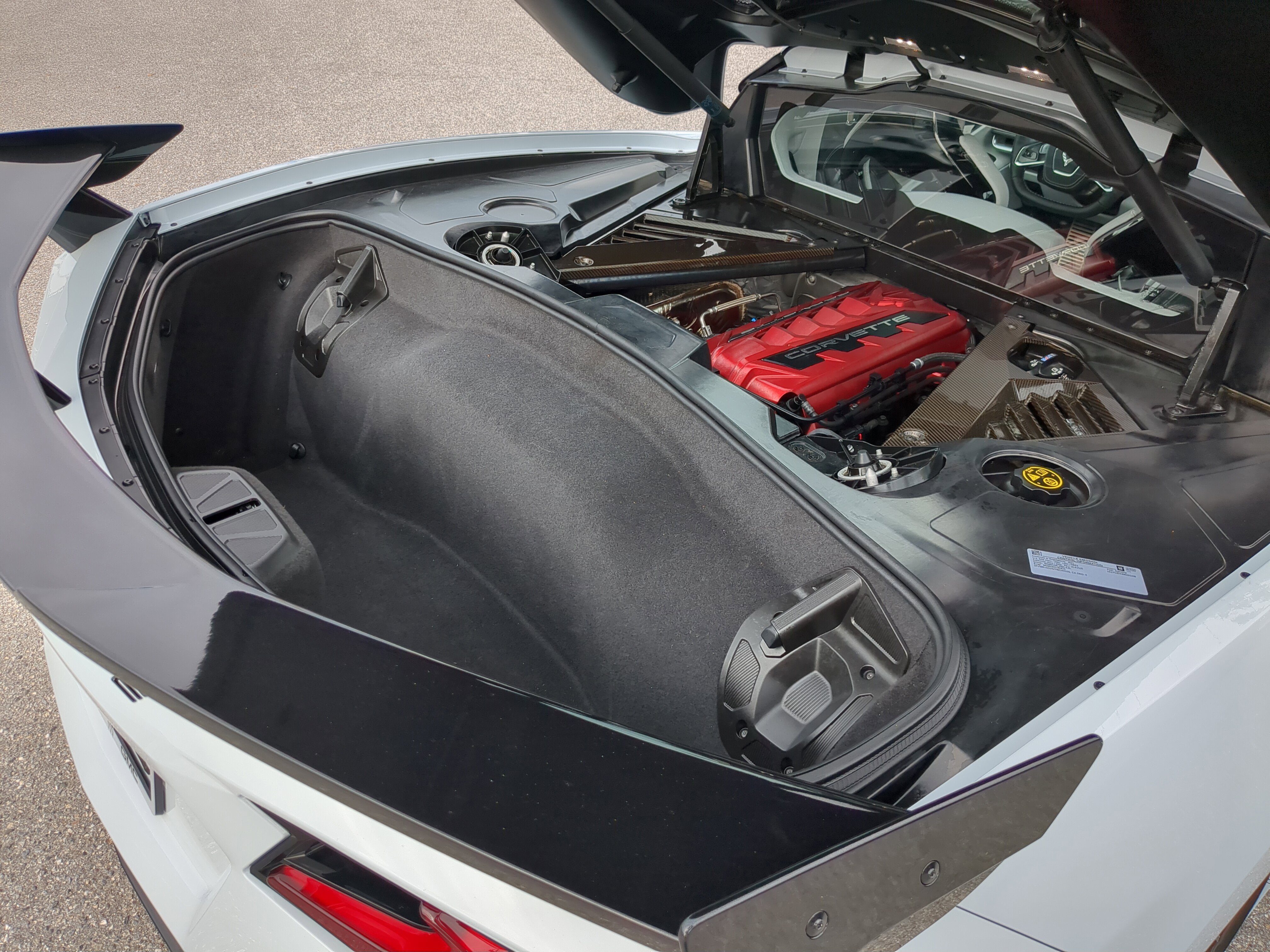 Certified 2021 Chevrolet Corvette Stingray Premium Cpe w/ Engine Appearance Package image 12