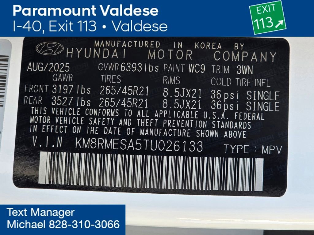 New 2026 Hyundai Palisade Calligraphy image 30