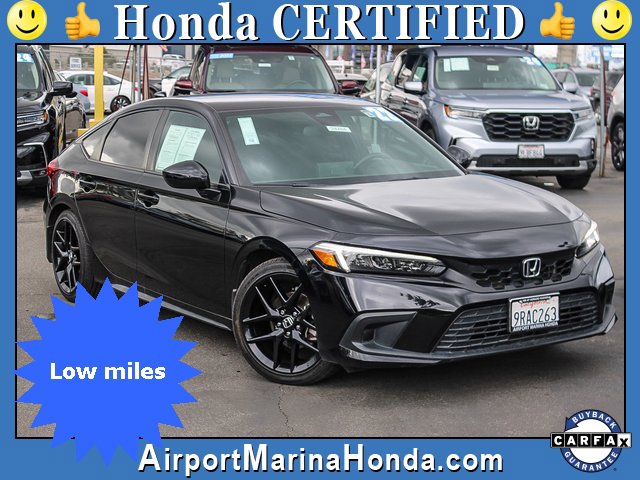 Certified 2022 Honda Civic Sport