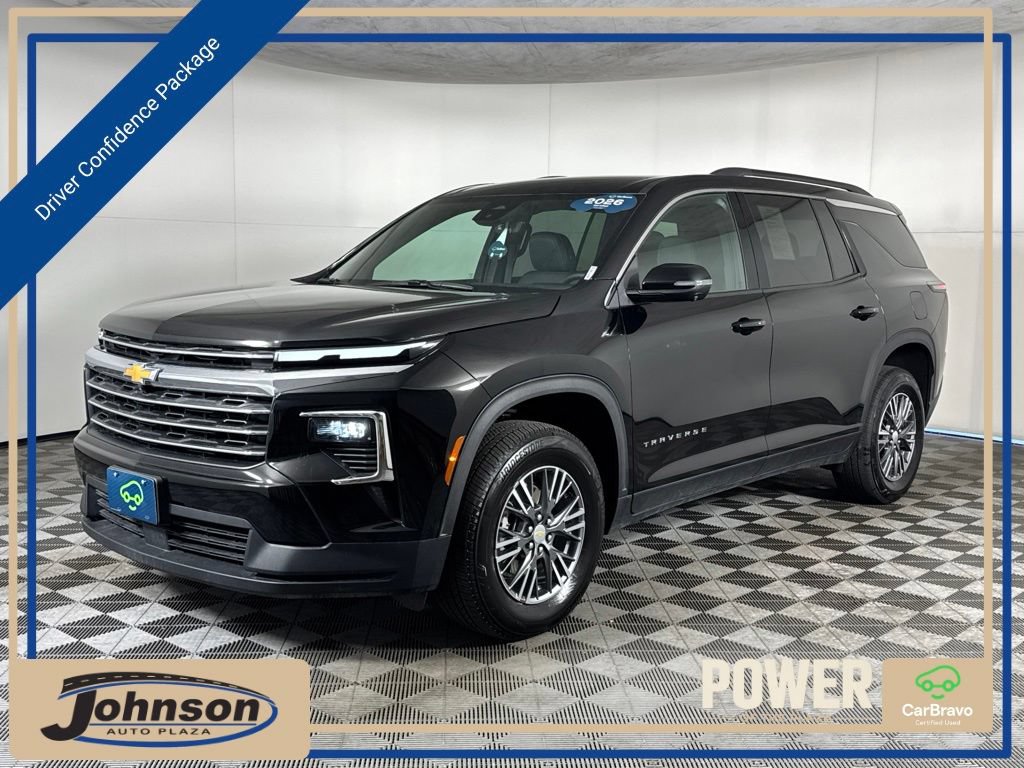 Certified 2026 Chevrolet Traverse LT w/ Driver Confidence Package