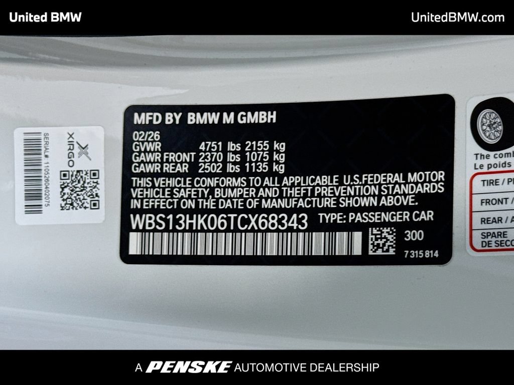 New 2026 BMW M4 Coupe w/ Carbon Package RWD image 14