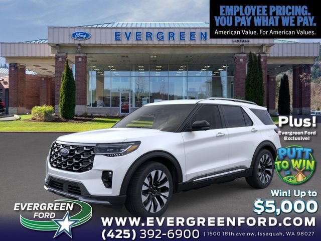 New 2026 Ford Explorer Platinum